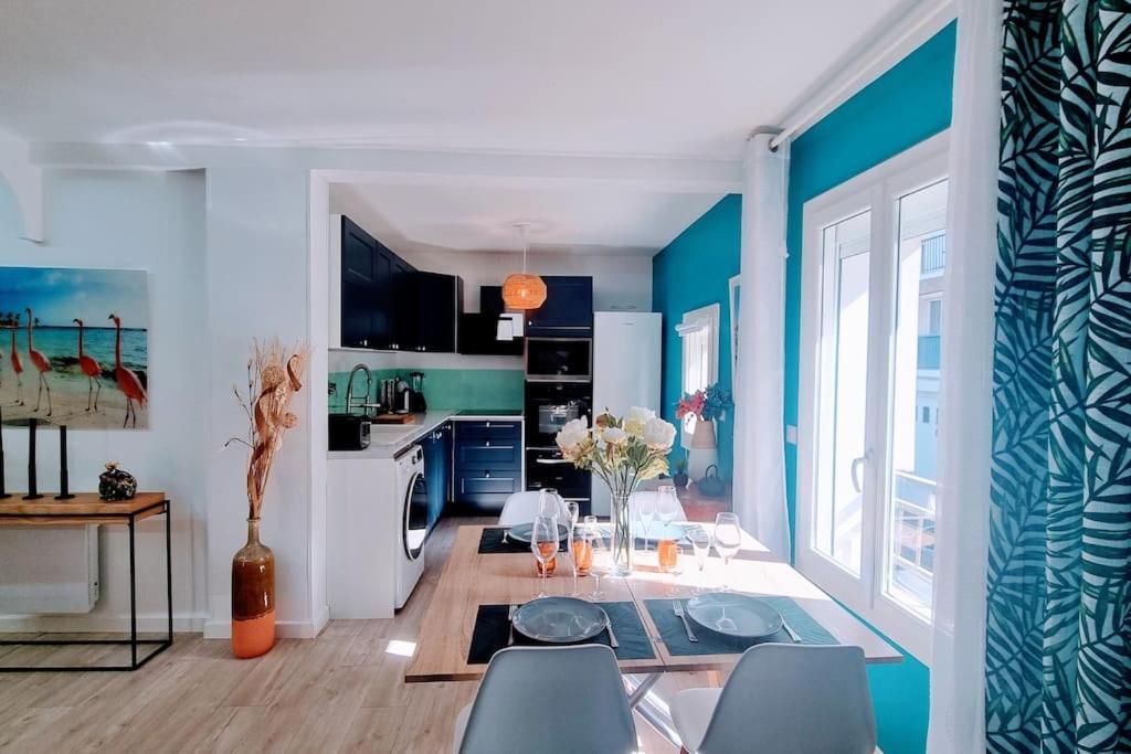 塞特港Le Clavel Superbe Deco, Centre Historique, Climatise, Parking A Proximite公寓 外观 照片